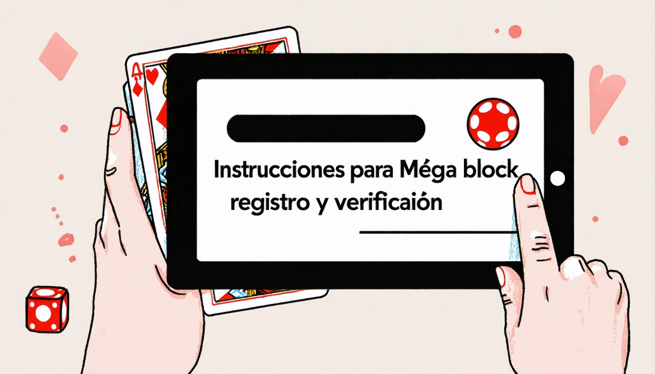 Instrucciones para el Mega block registro y verificación